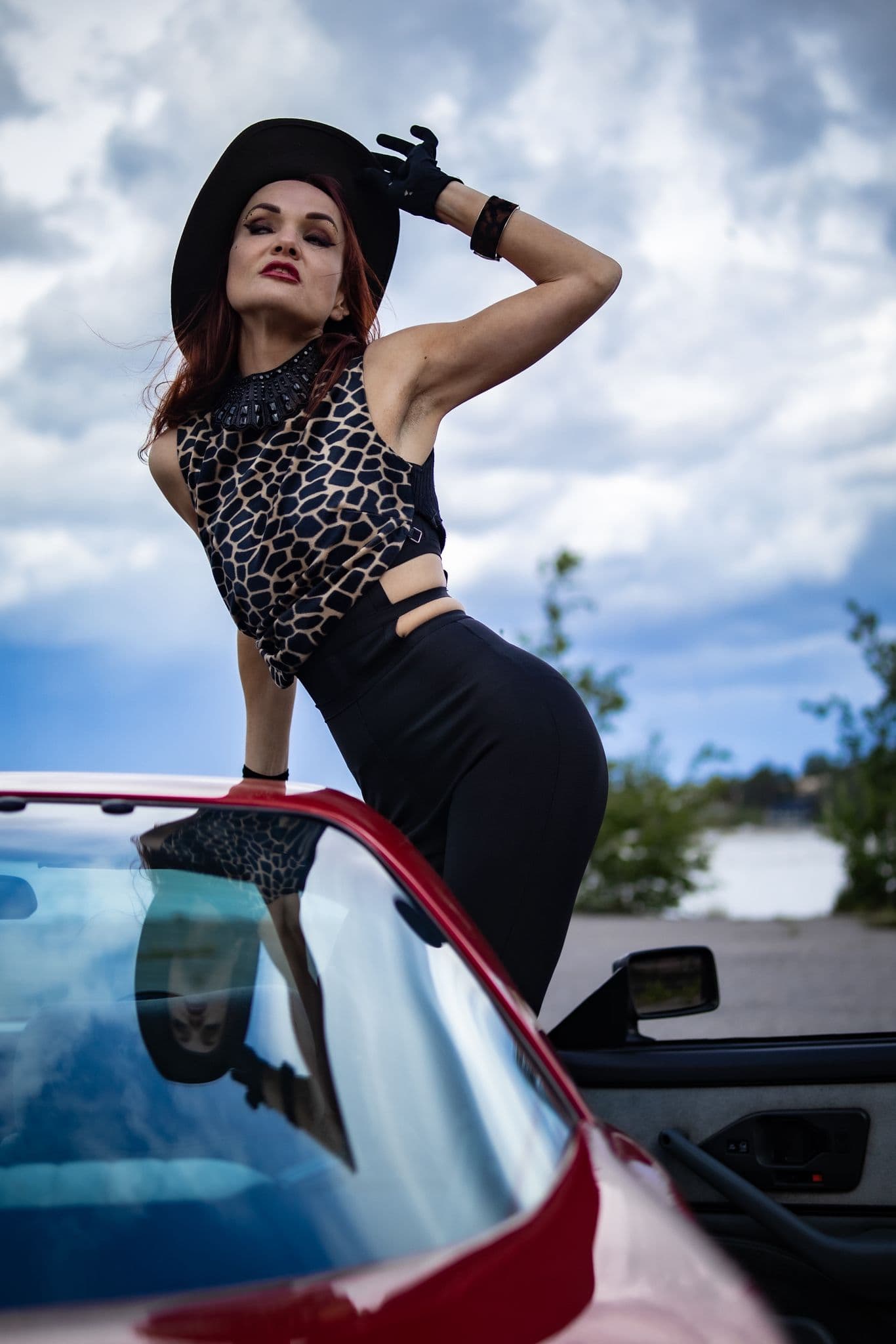 Female empowerment editorial portrait in Trinity phase two