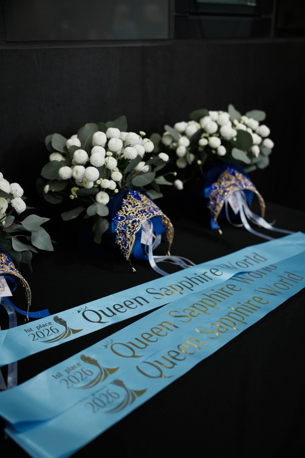 Queen Sapphire World event organiser and participants in Helsinki