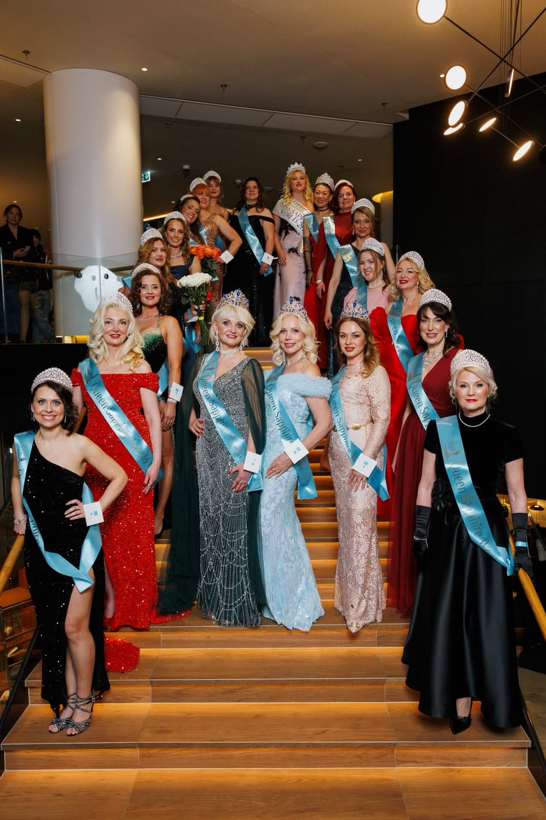 Queen Sapphire World fashion and age-modeling event in Helsinki
